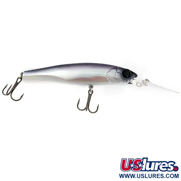 Vintage Damiki Abyss 90, 1/2oz Black Shiner fishing lure #19205