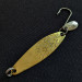 Vintage   Luhr Jensen Needlefish 2, 3/32oz gold fishing spoon #19223