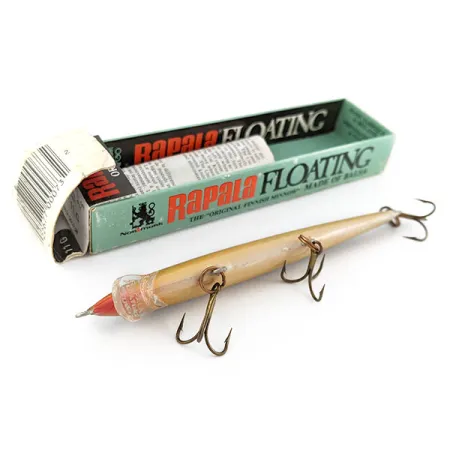 Rapala Original Floater F11, 3/16oz G (Gold) fishing lure #19228
