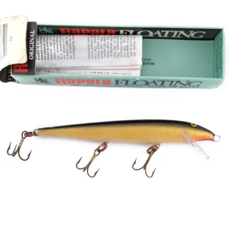 Rapala Original Floater F11, 3/16oz G (Gold) fishing lure #19228