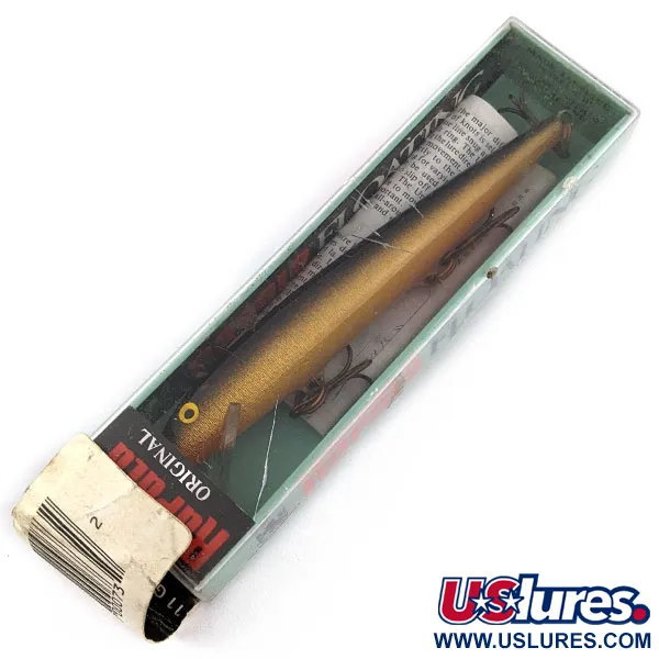 Rapala Original Floater F11, 3/16oz G (Gold) fishing lure #19228