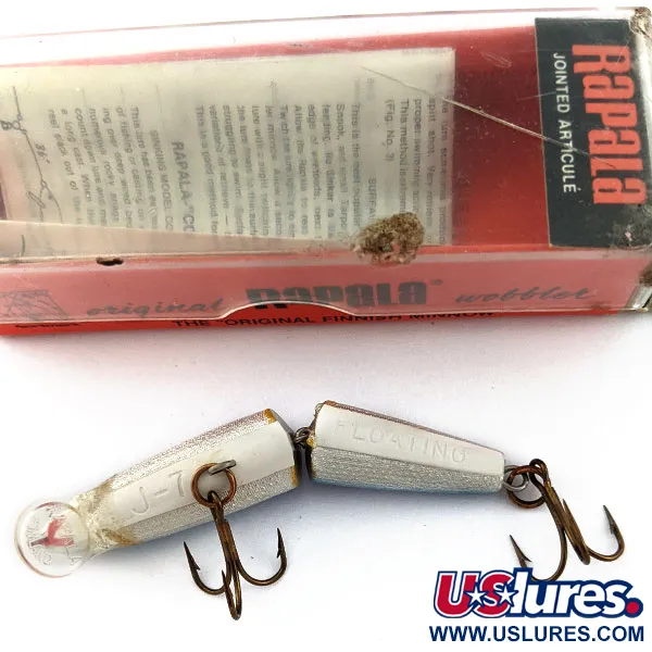   Rapala Jointed J-7, 1/8oz B (Blue) fishing lure #19230