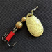 Vintage   Mepps Aglia 0 (1960s), 3/32oz gold spinning lure #19239