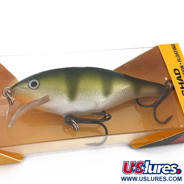 Rapala Scatter Rap Crank 07, 1/4oz Yellow Perch fishing lure #19252