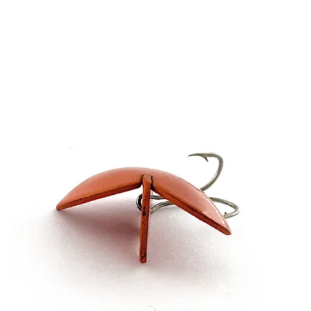 Vintage Harrison Industries Baby Bat, 3/16oz orange fishing spoon #19256