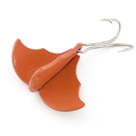 Vintage Harrison Industries Baby Bat, 3/16oz orange fishing spoon #19256