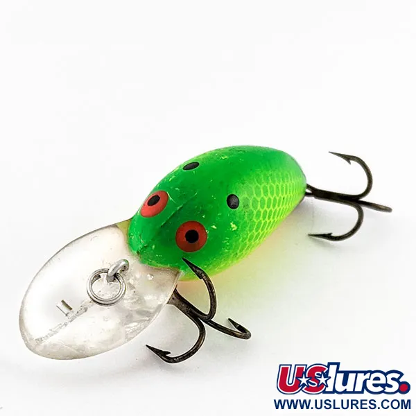 Vintage   Bomber model 4A, 1/4oz FYG fishing lure #19262