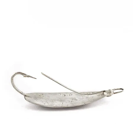 Vintage Johnson Silver Minnow, 3/16oz silver fishing spoon #19280