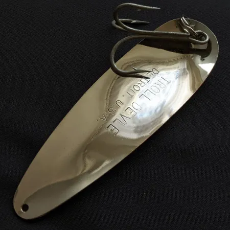 Vintage Eppinger Dardevle Trolldevle, 1 1/3oz Red Devle fishing spoon #19281