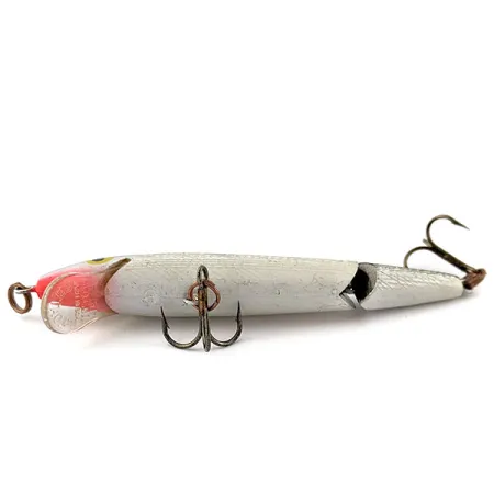 Vintage Rebel Floater Jointed, 1/4oz silver fishing lure #19287