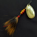 Vintage   Mepps Aglia 4 Dressed, 1/3oz gold spinning lure #19290