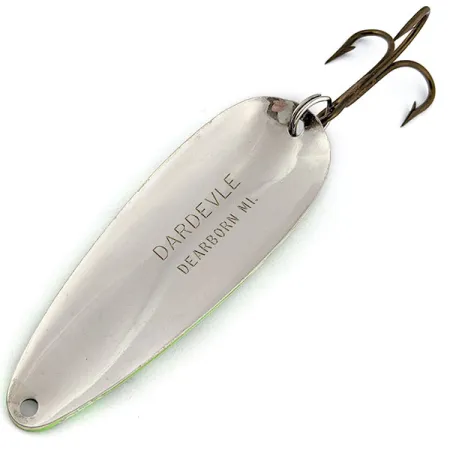 Vintage Eppinger Rok’t Dardevle, 1 3/4oz mackerel fishing spoon #19304