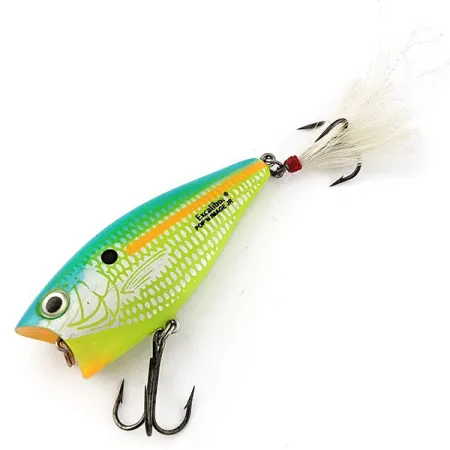 Vintage XCalibur Excalibur Pop'n Image Jr Bill Dance, 1/3oz fishing lure #19307