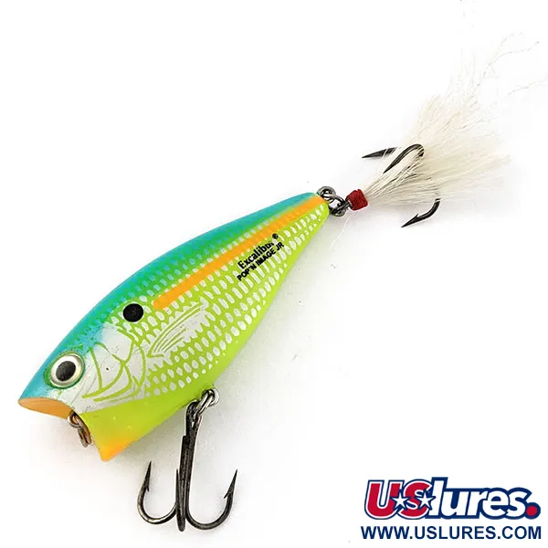 Vintage XCalibur Excalibur Pop'n Image Jr Bill Dance, 1/3oz fishing lure #19307