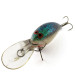 Vintage   Norman DD14, 3/5oz white/green/glitter fishing lure #19310