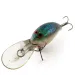 Vintage   Norman DD14, 3/5oz white/green/glitter fishing lure #19310