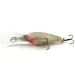 Vintage   Norman DD14, 3/5oz white/green/glitter fishing lure #19310