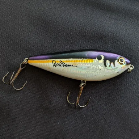 Vintage Heddon Excalibur Spit'n Image signature Bill Dance, 1/2oz fishing lure #19334