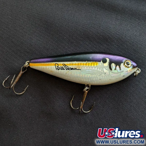 Vintage   Heddon Excalibur Spit'n Image signature Bill Dance, 1/2oz  fishing lure #19334