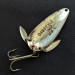 Vintage  Eppinger Dardevle Imp Klicker, 2/5oz nickel/yellow/green fishing spoon #19338