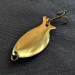 Vintage   Ideal Products Mr Fish, 3/16oz gold fishing spoon #19343