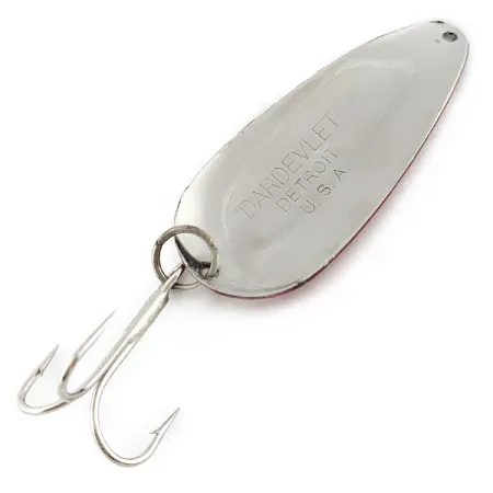 Vintage Eppinger Dardevle Dardevlet, 3/4oz Red Devle fishing spoon #19352