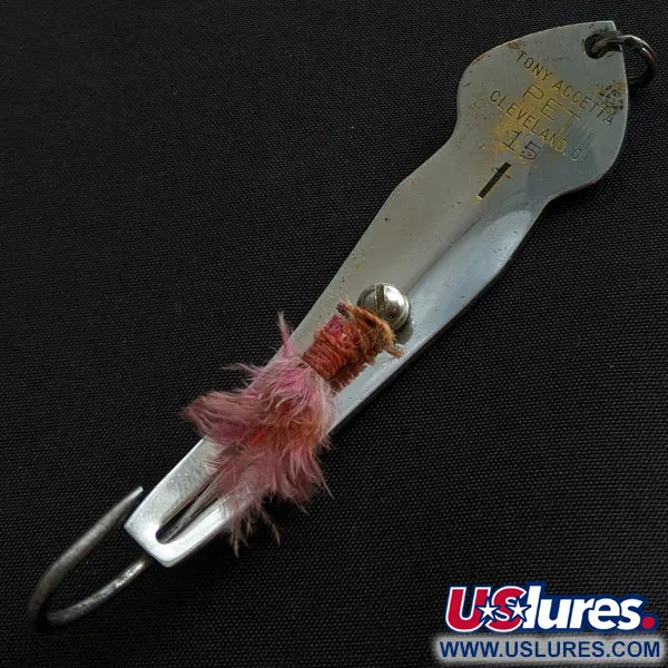 Vintage  Tony Accetta Pet Spoon 15, 1/2oz  fishing spoon #19373