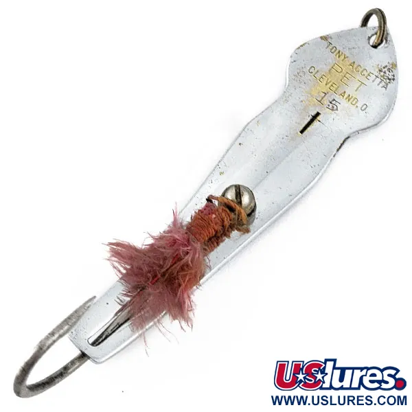 Vintage  Tony Accetta Pet Spoon 15, 1/2oz  fishing spoon #19373