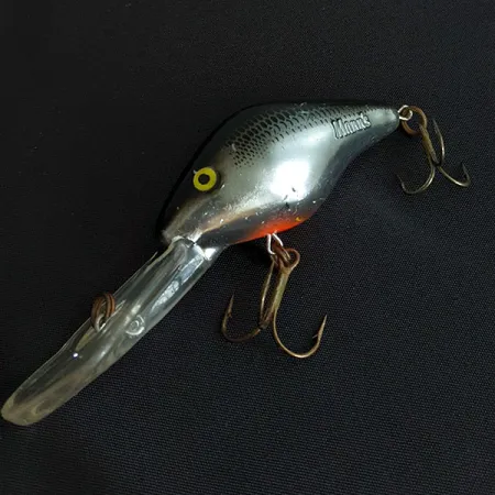Vintage Mann's Bait  Mann's 15+, 1/2oz silver fishing lure #19375