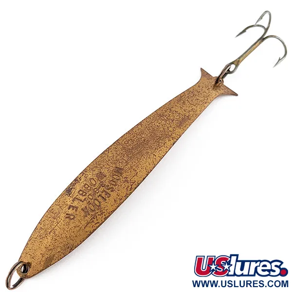 Vintage Williams Mooselook wobbler, 2/5oz fishing spoon #19381