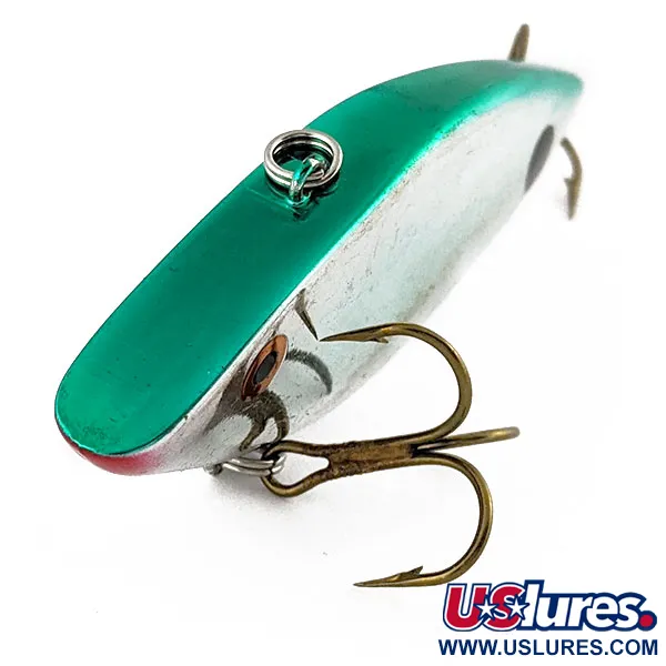Vintage   Cotton Cordell Super Spot, 1/2oz Chrome/green fishing lure #19388