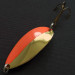 Vintage  Seneca Little Cleo (Hula Girl), 2/3oz gold/orange fishing spoon #19392