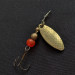 Vintage   Mepps Aglia Long 0, 3/32oz brass spinning lure #19395