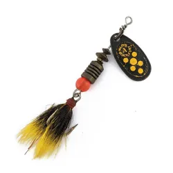 Mepps Black Fury 1 Dressed (squirrel tail)