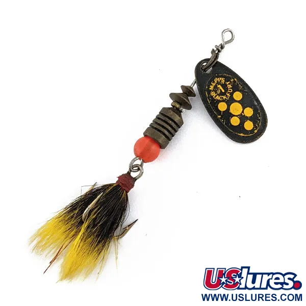 Mepps Black Fury 1 Dressed (squirrel tail)