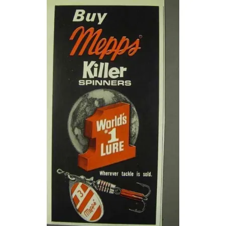 Vintage Mepps Aglia 3, 1/4oz spinning lure #19408