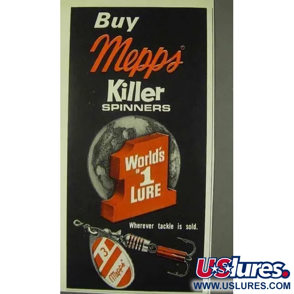 Vintage   Mepps Aglia 3, 1/4oz  spinning lure #19408