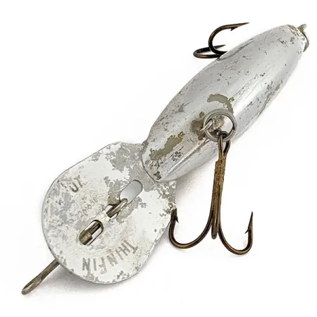 Vintage Storm Hot'N Tot Thin Fin, 1/4oz silver fishing lure #19414