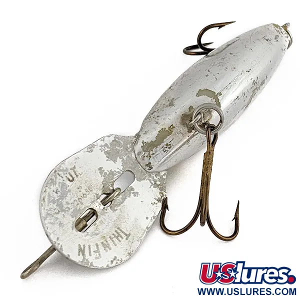 Vintage   Storm Hot'N Tot Thin Fin, 1/4oz silver fishing lure #19414