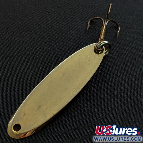 Vintage Acme Kastmaster, 3/8oz gold fishing spoon #19420