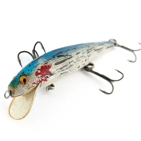 Vintage Rebel Floater F14, 1/2oz blue fishing lure #19423