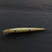 Vintage   Bill Norman  Shiner Minnow , 1/4oz gold fishing lure #19424