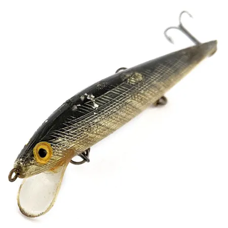 Vintage Bill Norman  Shiner Minnow , 1/4oz gold fishing lure #19424