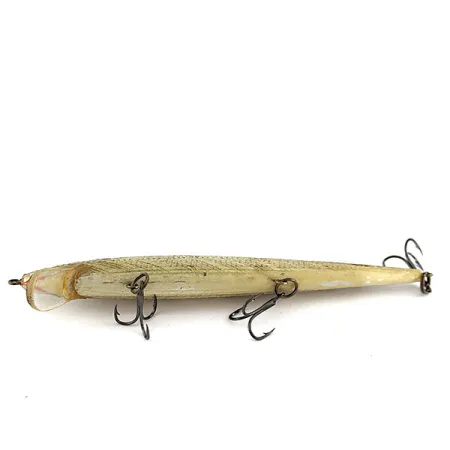 Vintage Bill Norman  Shiner Minnow , 1/4oz gold fishing lure #19424