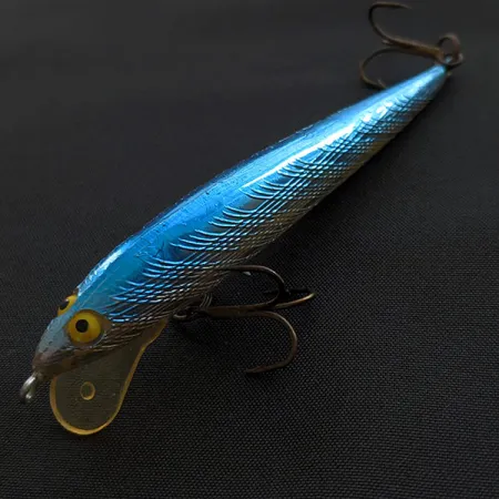 Vintage Bill Norman  Shiner Minnow , 3/16oz silver fishing lure #19425
