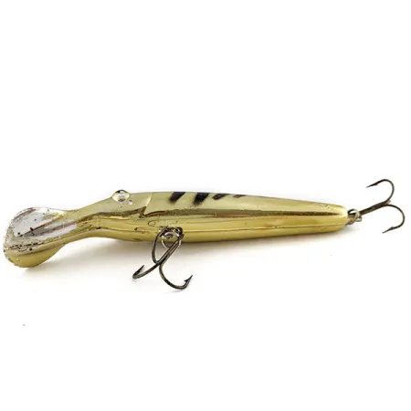 Vintage Lindy / Little Joe Lindy Little Joe Master's Series Baitfish, 2/5oz gold fishing lure #19428
