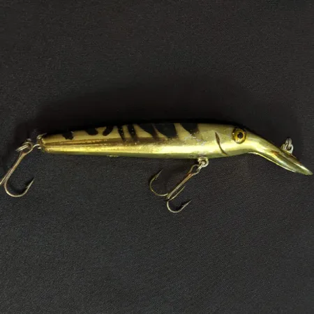 Vintage Lindy / Little Joe Lindy Little Joe Master's Series Baitfish, 2/5oz gold fishing lure #19428