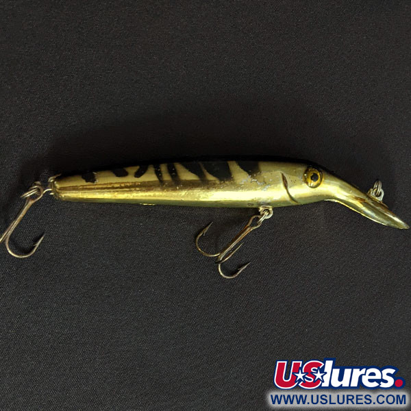 Vintage  Lindy / Little Joe Lindy Little Joe Master's Series Baitfish, 2/5oz gold fishing lure #19428