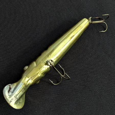 Vintage Lindy / Little Joe Lindy Little Joe Master's Series Baitfish, 2/5oz gold fishing lure #19428