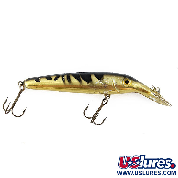 Vintage  Lindy / Little Joe Lindy Little Joe Master's Series Baitfish, 2/5oz gold fishing lure #19428